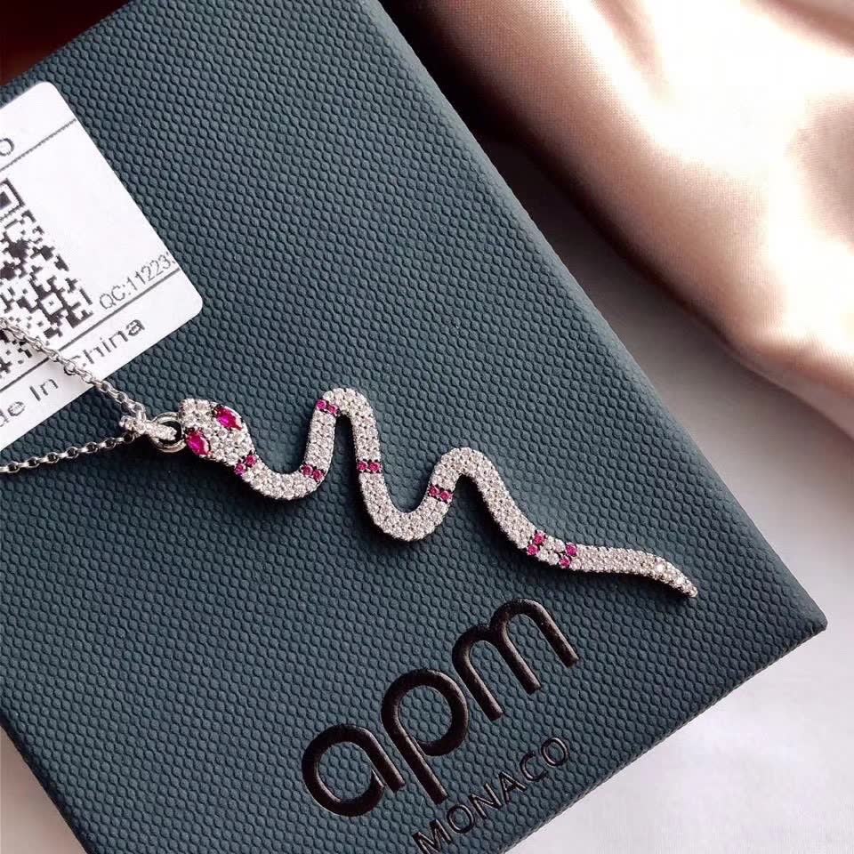 APM Monaco Earrings - Snake Design